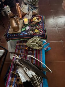 altar para el retiro